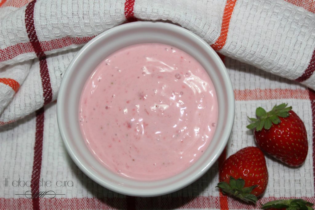 maschera alle fragole
