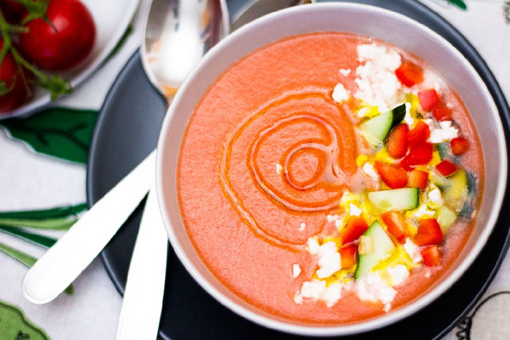 gazpacho di pomodori