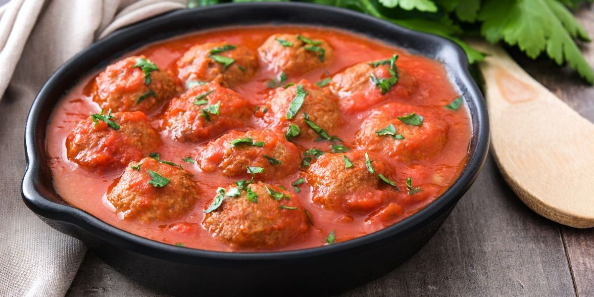 polpette di pollo al sugo