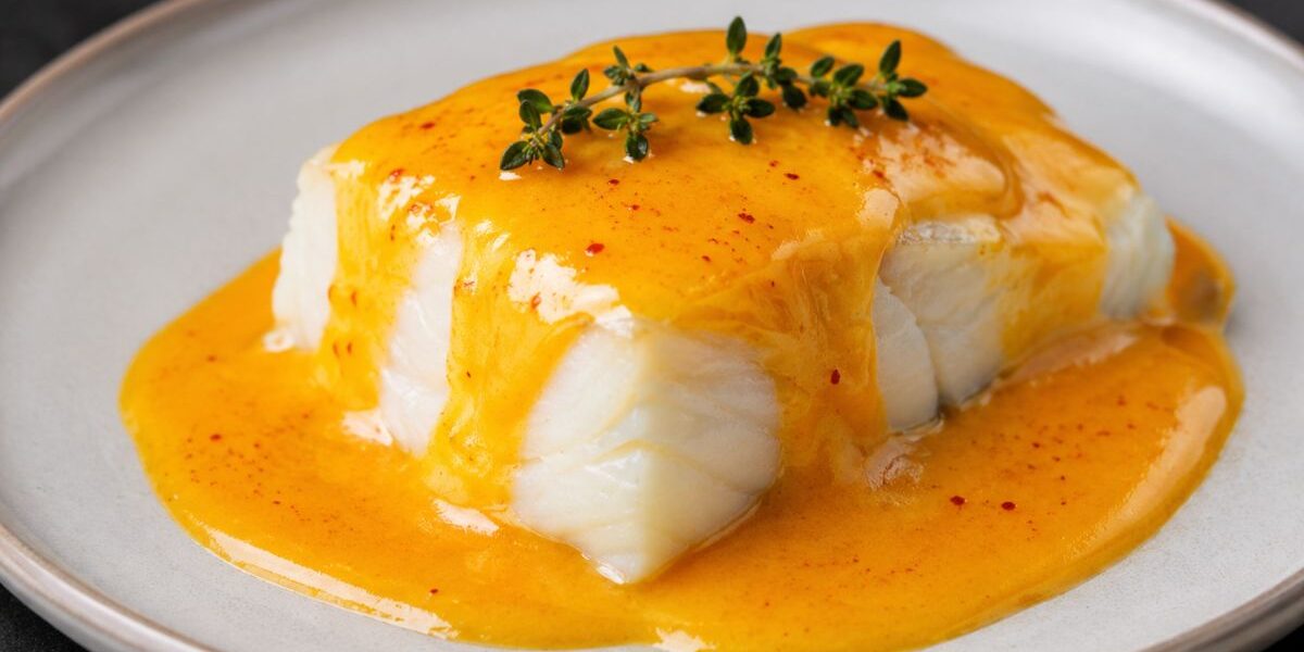 filetto di baccalà alla basca sottovuoto a bassa temperatura con salsa pil-pil