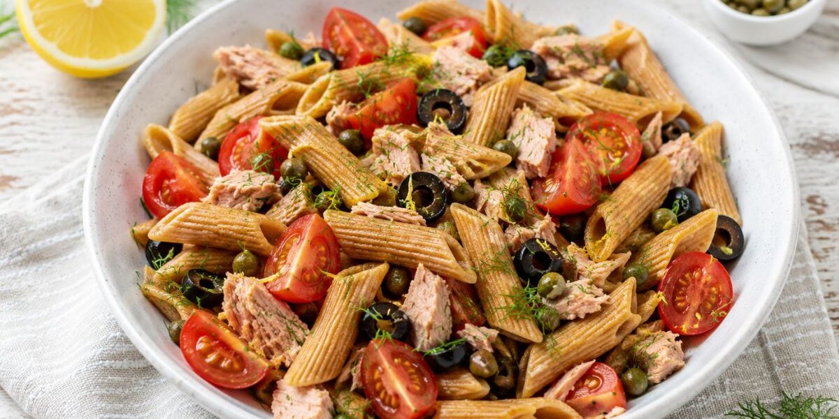 insalata di pasta e tonno