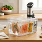 meal prep e cottura sottovuoto