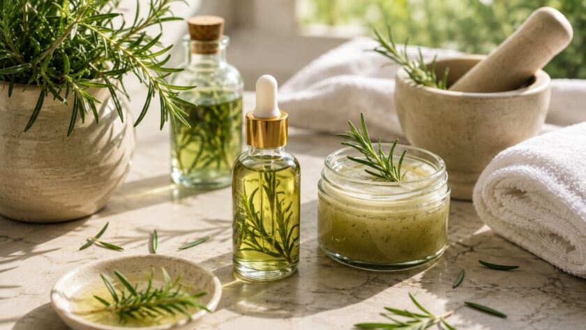 rosmarino per la pelle rimedi naturali
