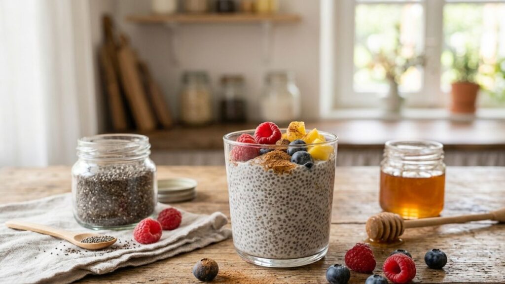 chia pudding: