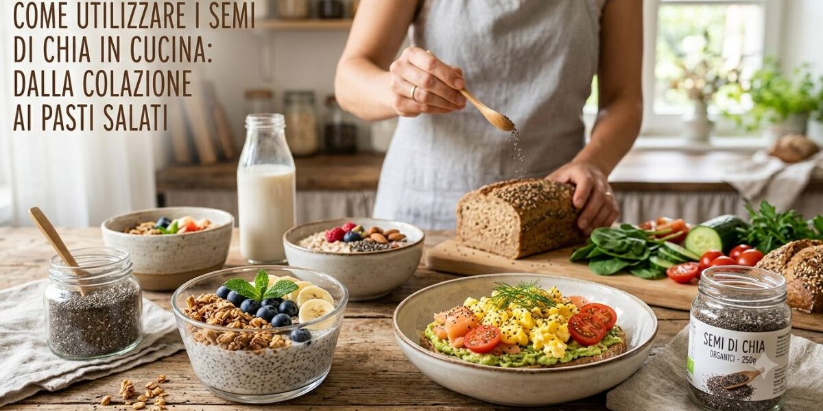 come utilizzare i semi di chia in cucina