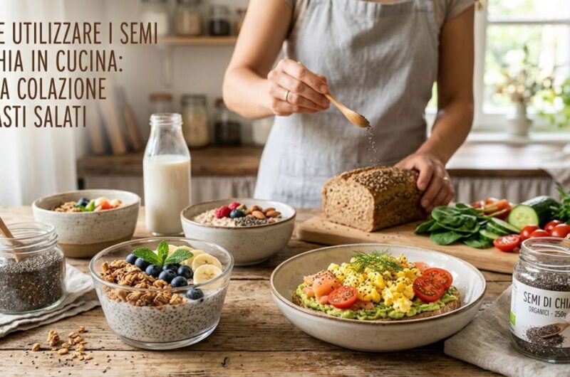 come utilizzare i semi di chia in cucina
