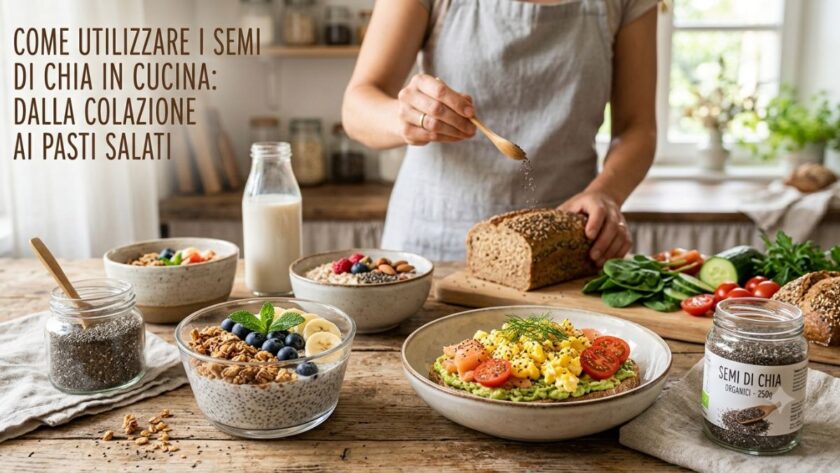 come utilizzare i semi di chia in cucina
